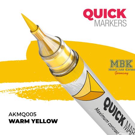 WARM YELLOW - QUICK MARKERS