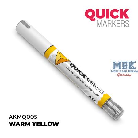 WARM YELLOW - QUICK MARKERS