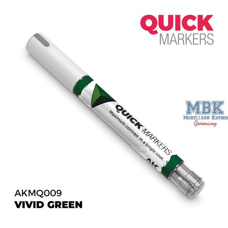 VIVID GREEN - QUICK MARKERS