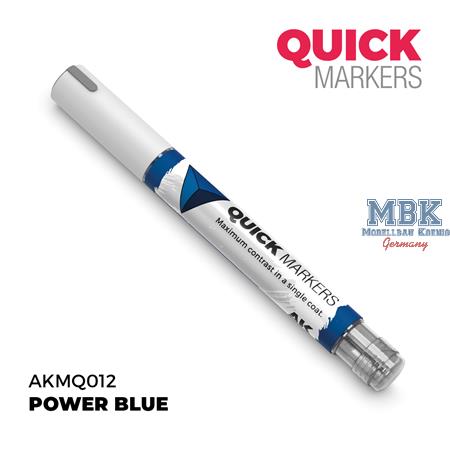 POWER BLUE - QUICK MARKERS