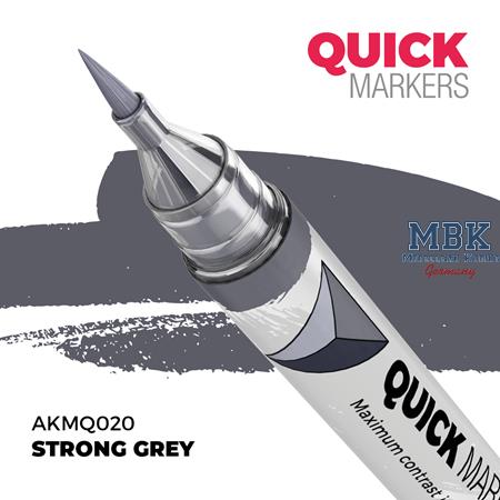 STRONG GREY - QUICK MARKERS