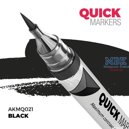 BLACK - QUICK MARKERS