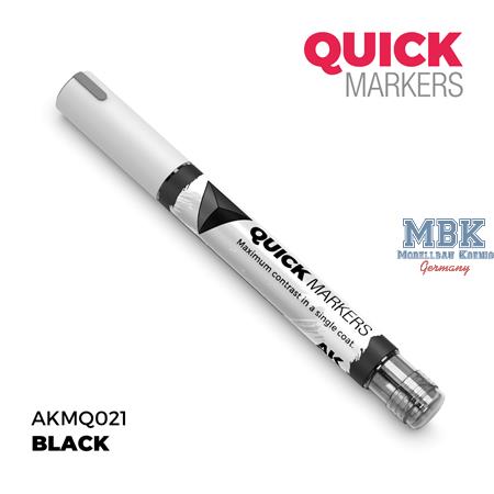 BLACK - QUICK MARKERS