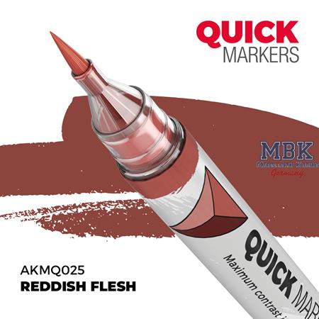 REDDISH FLESH - QUICK MARKERS