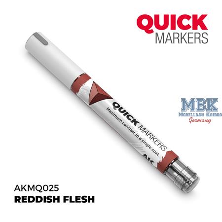 REDDISH FLESH - QUICK MARKERS