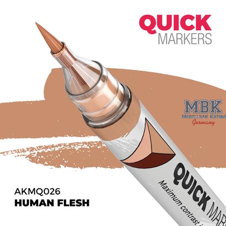HUMAN FLESH - QUICK MARKERS