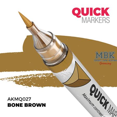 BONE BROWN - QUICK MARKERS