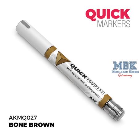 BONE BROWN - QUICK MARKERS