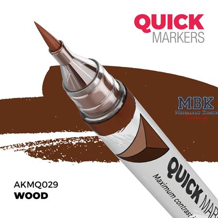 WOOD - QUICK MARKERS