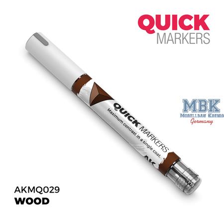 WOOD - QUICK MARKERS