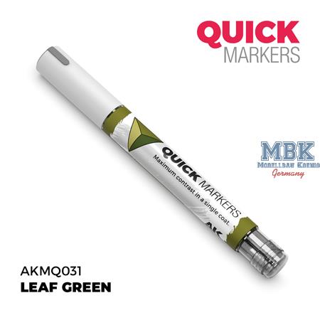 LEAF GREEN - QUICK MARKERS