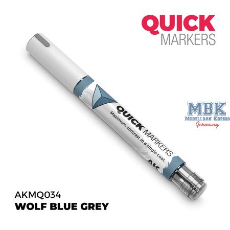 WOLF BLUE GREY - QUICK MARKERS