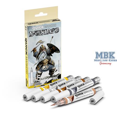 DWARFS - QUICK MARKERS SET