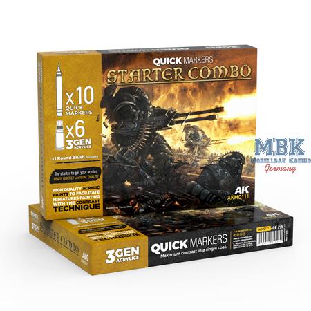 STARTER COMBO QUICK MARKERS + 3GEN SET