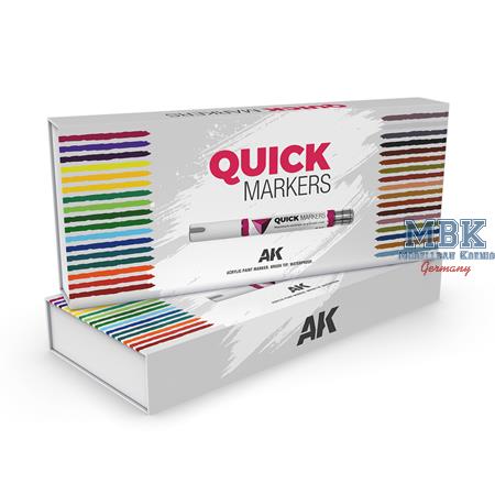 QUICK MARKERS Special Box Full Range (34x)