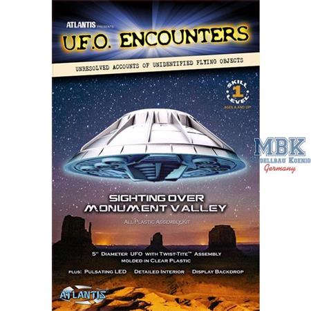UFO Encounters Monument Valley UFO Clear Edition