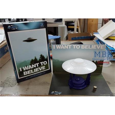 I Want To Believe UFO Flying Saucer (Billy Meier)