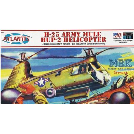 H-25 HUP-2 Army Mule Plastic Model Kit