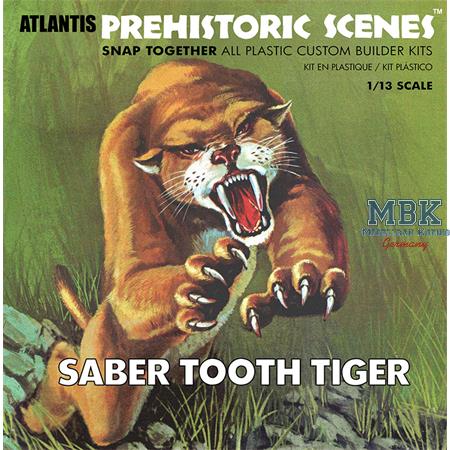 Prehistoric Saber Tooth Tiger / Säbelzahntiger