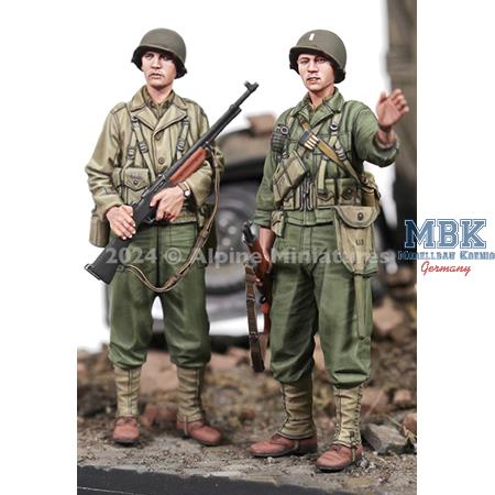 US Infantry 2nd ID Set (2 figures) 1:35