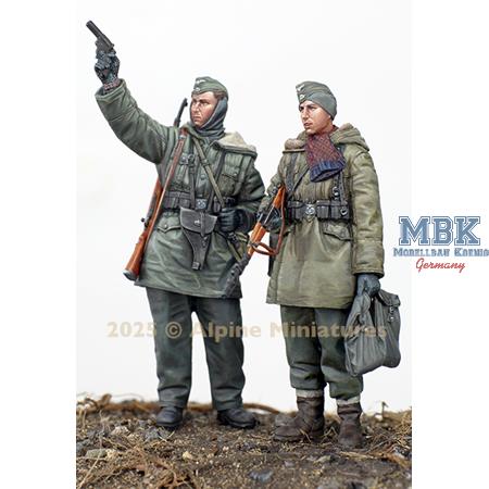 W-SS Grenadiere at  Kharkov Set (2 figures) 1:35