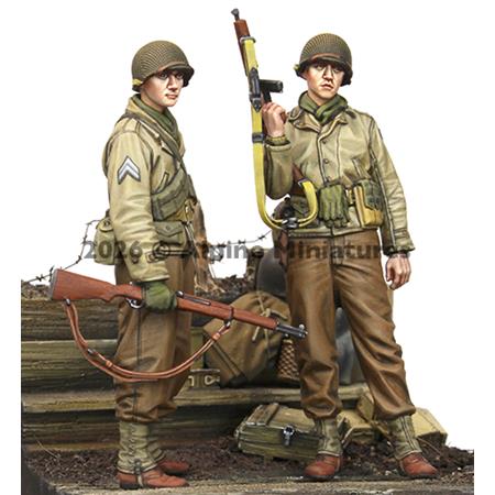 US 29th Infantry Division Set (2 figures) 1:35
