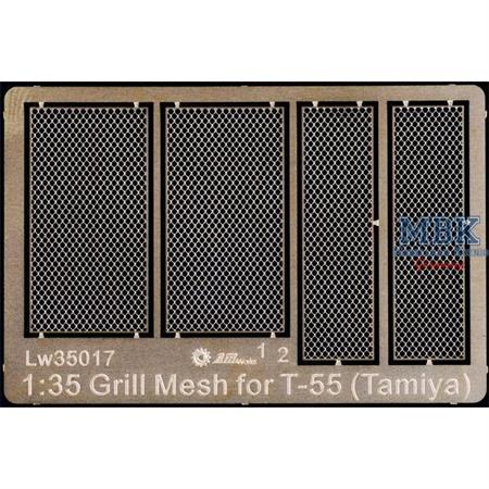 grill mesh T-55 Tamiya