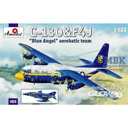 C-130 "Hercules" + F-4J "Blue Angels" (1:144)