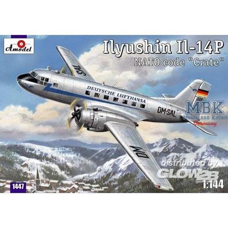 Ilyushin IL-14P "DDR Lufthansa" 1:144
