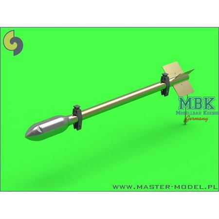 3in Rocket RP-3 with 60LB SAP heads (8pcs) 1:24