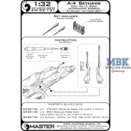 A-4 Skyhawk - Colt Mk12 20mm autocannon barrels