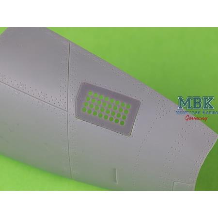 P-51 Mustang carburetor air filter cover standard