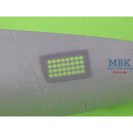 P-51 Mustang carburetor air filter cover standard
