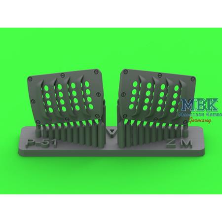 P-51 Mustang carburetor air filter cover RAF #1