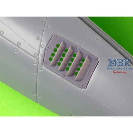 P-51 Mustang carburetor air filter cover RAF #1