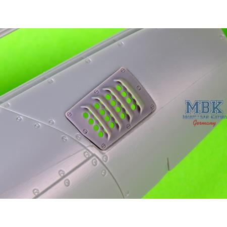 P-51 Mustang carburetor air filter cover RAF #1