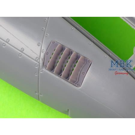 P-51 Mustang carburetor air filter cover RAF #2