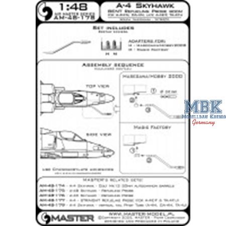 A-4 Skyhawk - BENT refueling probe boom
