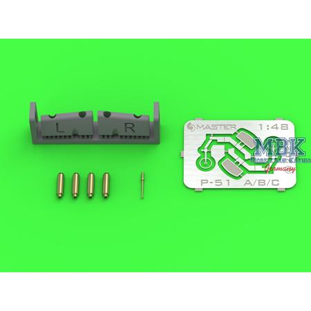P-51B Mustang  armament & gunsight detail set (ED)