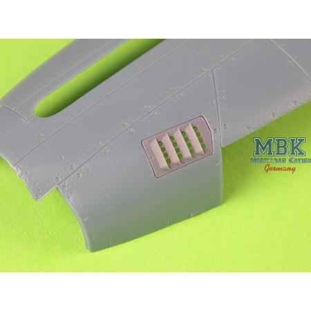 P-51 Mustang - carburetor cover - RAF  type A