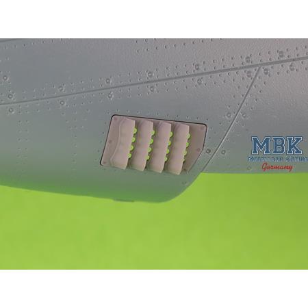 P-51 Mustang - carburetor cover - RAF  type B