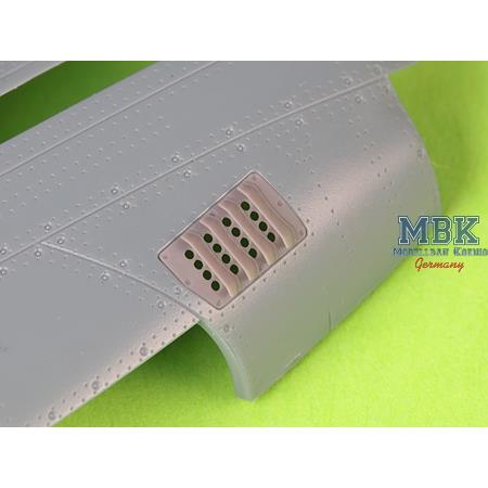 P-51 Mustang - carburetor cover - RAF  type B