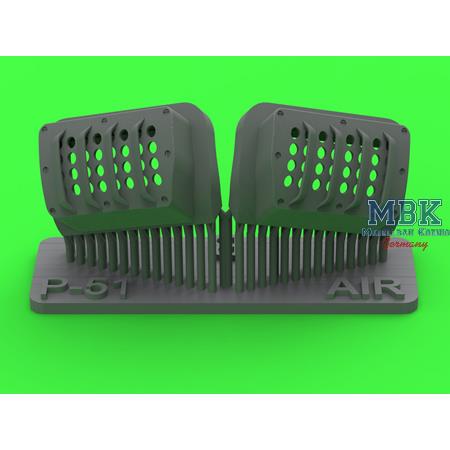 P-51 Mustang - carburetor cover - RAF  type A