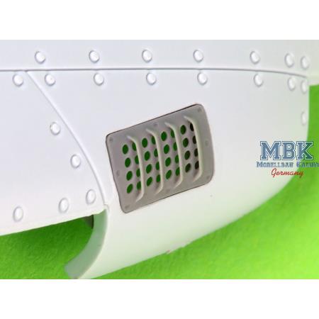 P-51 Mustang - carburetor cover - RAF  type A