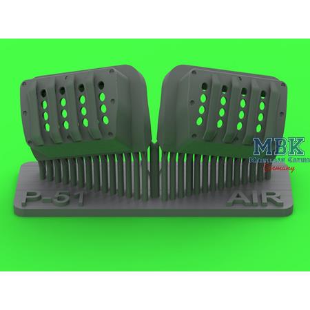 P-51 Mustang - carburetor cover - RAF  type B