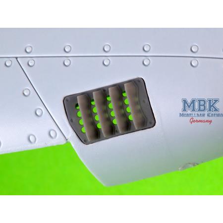 P-51 Mustang - carburetor cover - RAF  type B