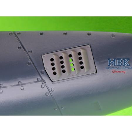 P-51 Mustang - carburetor cover - RAF  type A