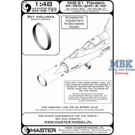 MiG-21 PF / PFM / SMT / R / MF air intake ring