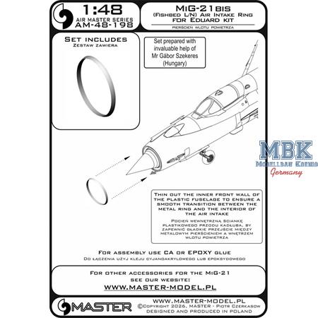 MiG-21bis (Fishbed L/N) air intake ring