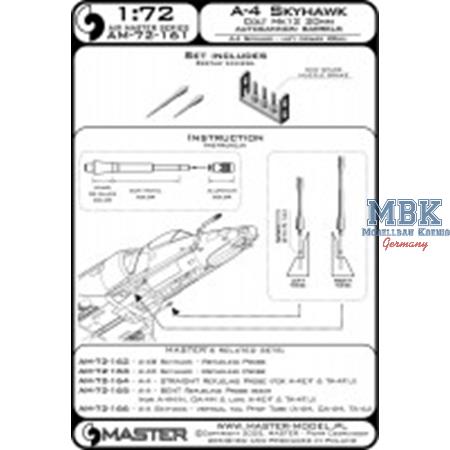 A-4 Skyhawk - Colt Mk12 20mm autocannon barrels